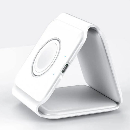 3-in-1 Draadloze Oplader – Inklapbaar voor iPhone, Samsung, Apple Watch & AirPods - inHype