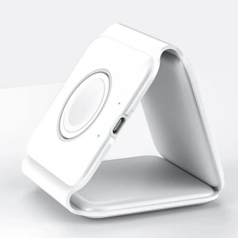 3-in-1 Draadloze Oplader – Inklapbaar voor iPhone, Samsung, Apple Watch & AirPods - inHype
