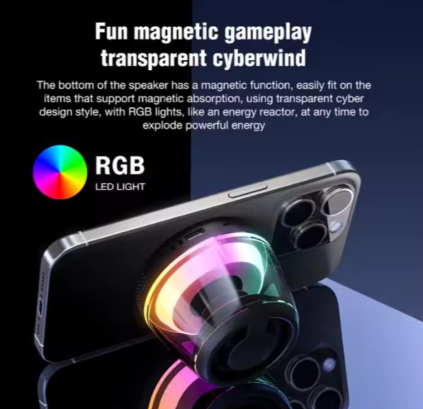 SX-M2 Draadloze Mini Speaker met RGB Licht